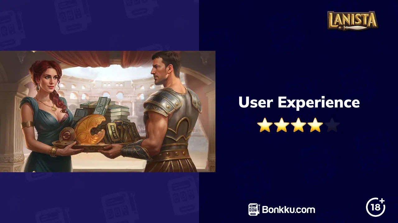 lanista casino user experience