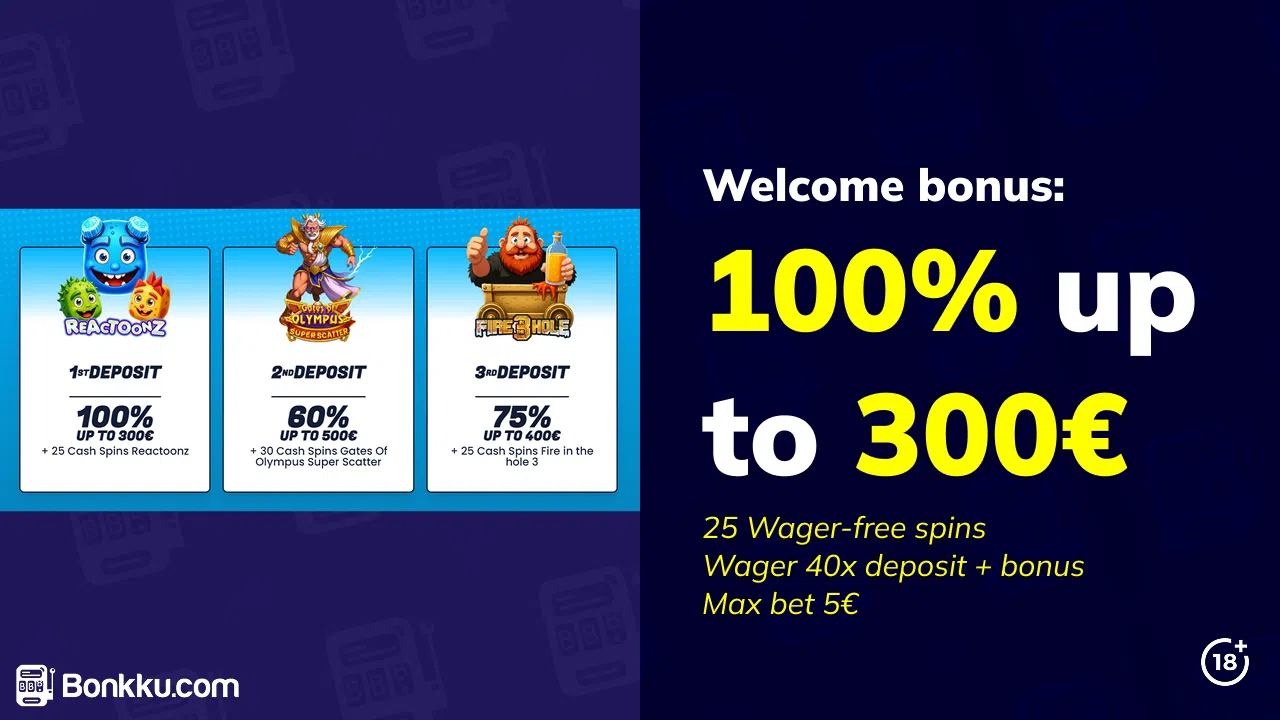 mainio casino welcome bonus
