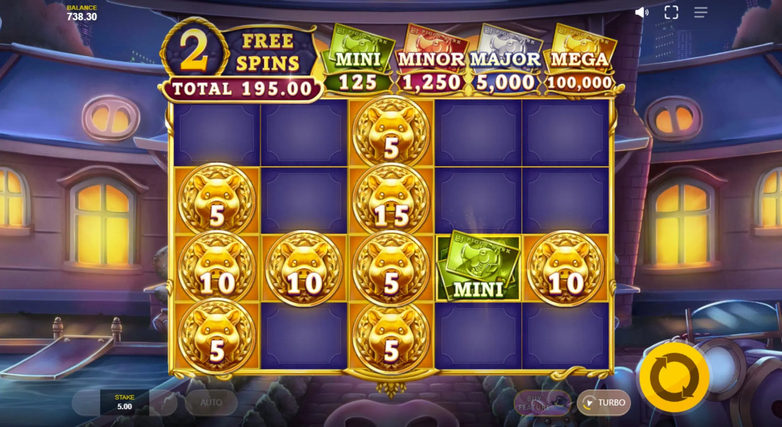 piggy riches begins bonus