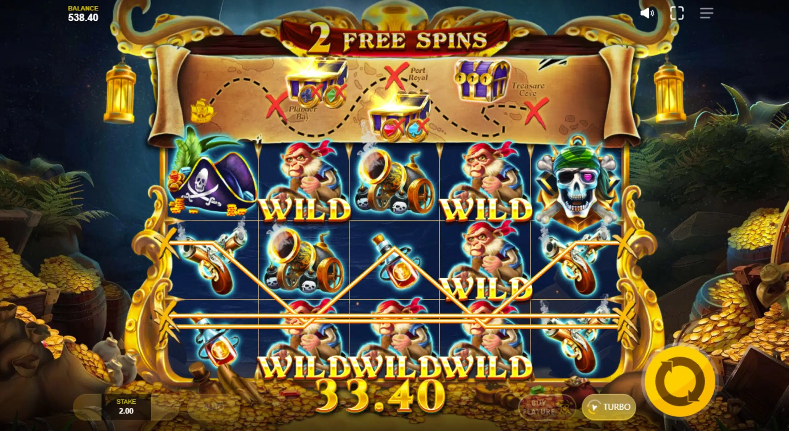 pirates plenty treasures of the seas bonus