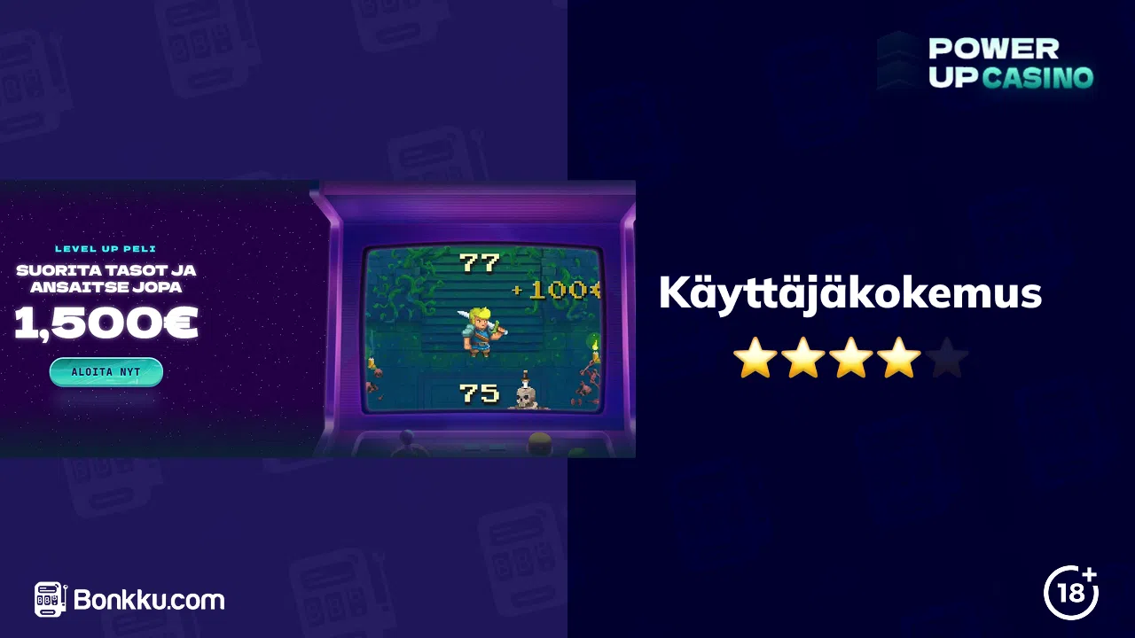 powerup casino käyttäjäkokemus