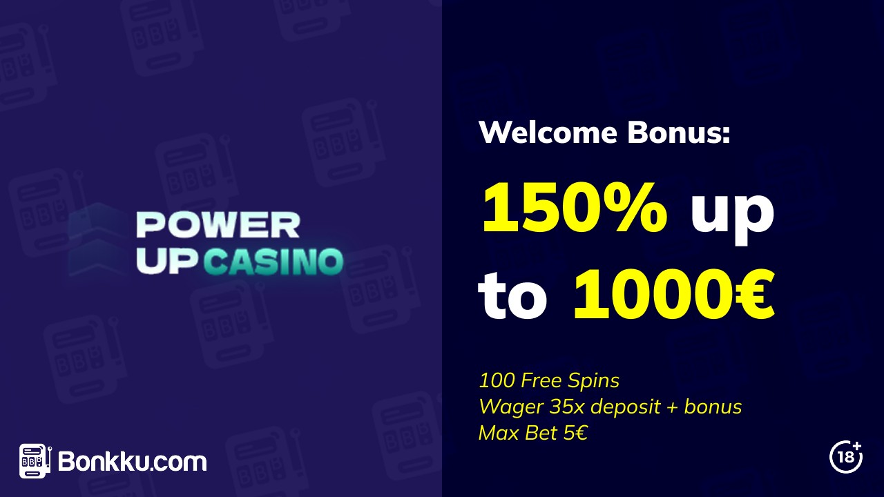 powerup casino welcome bonus
