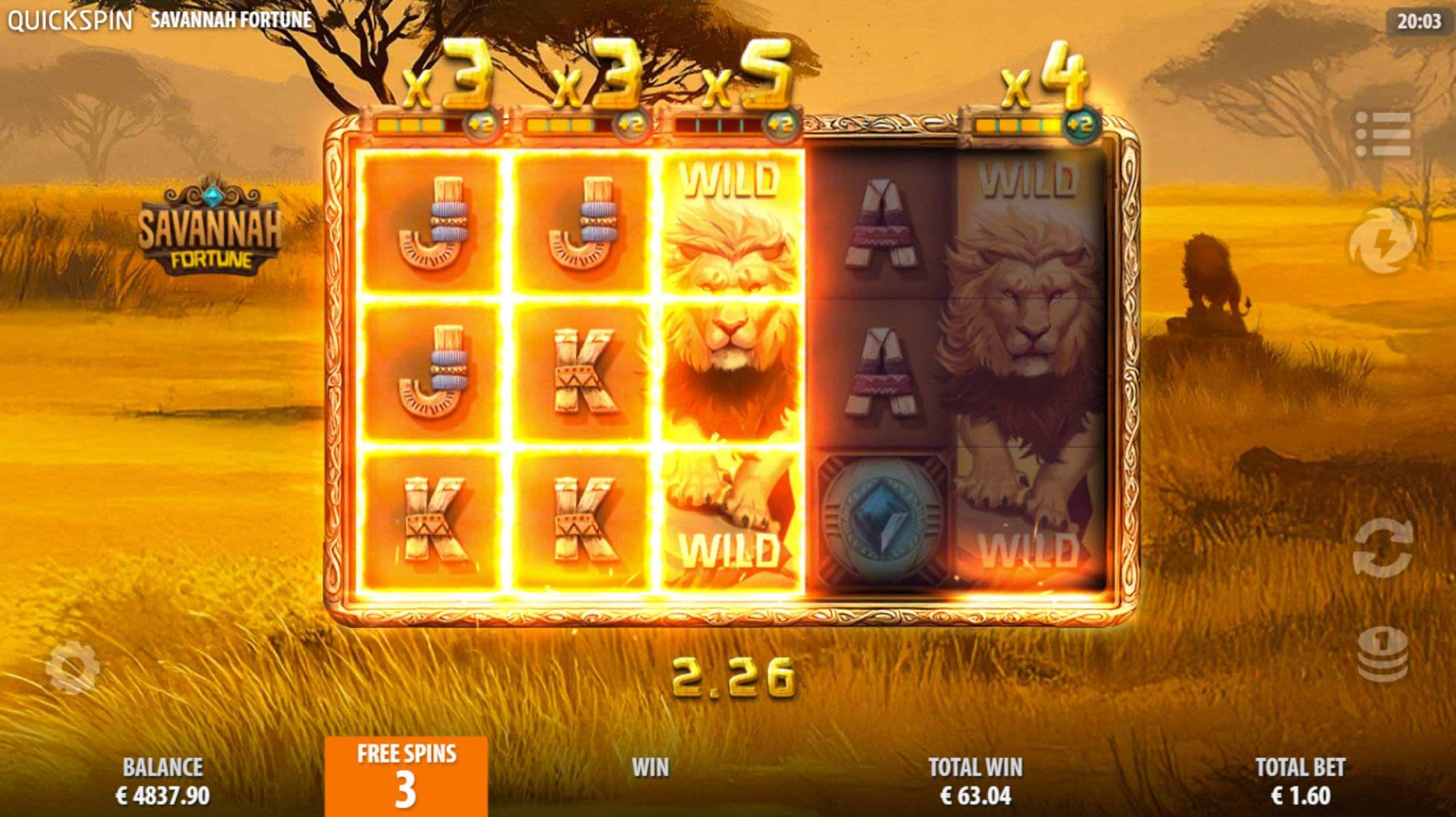 savannah fortune bonus