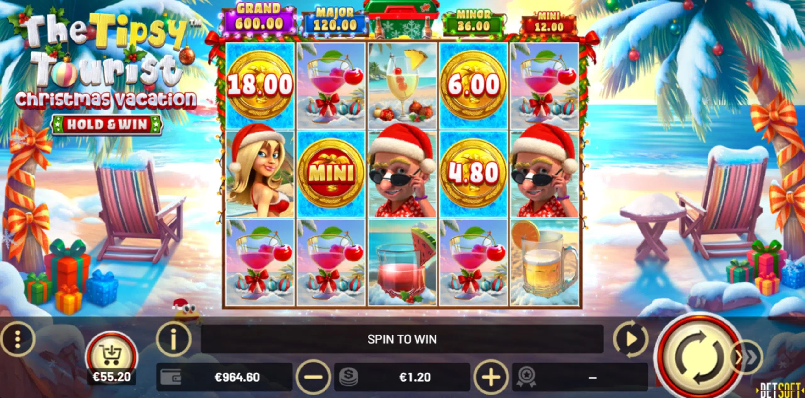 the tipsy tourist christmas vacation slot
