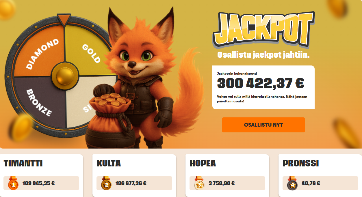 tykitys kasino jackpot