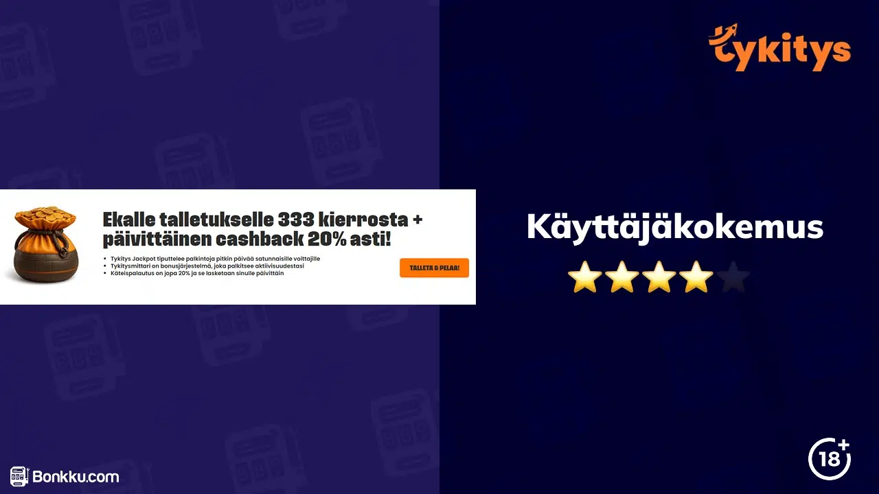 tykitys käyttäjäkokemus