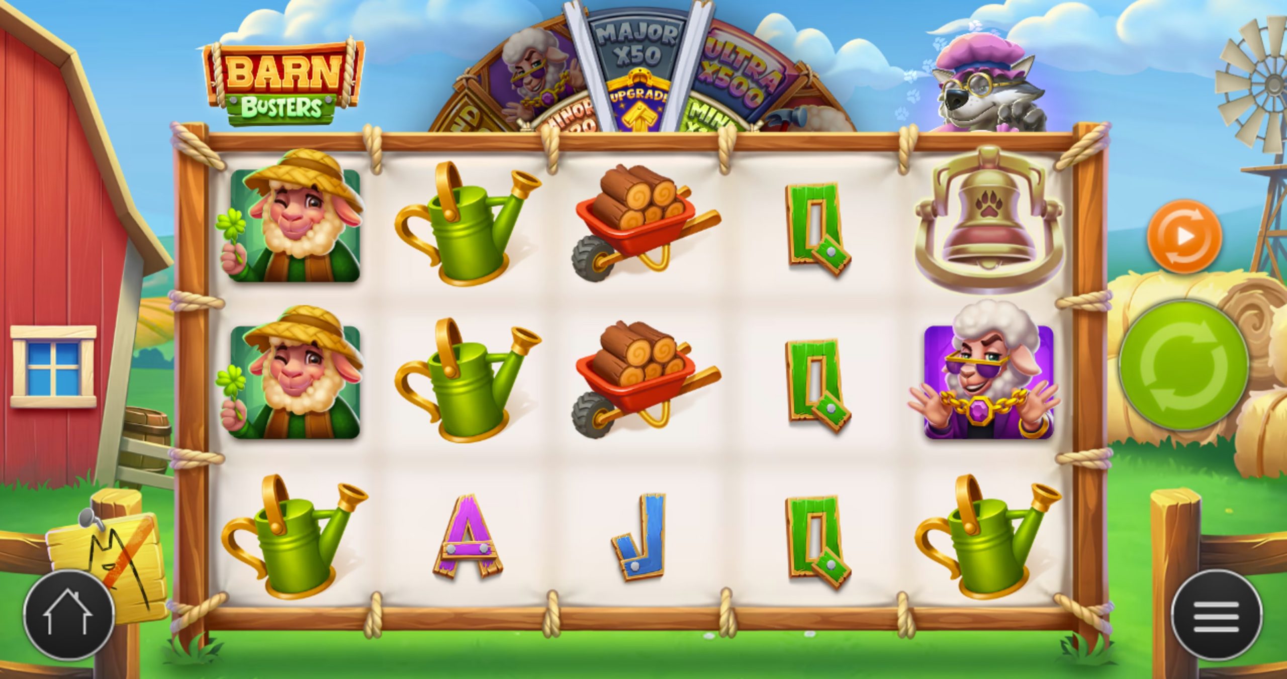 barn busters slot