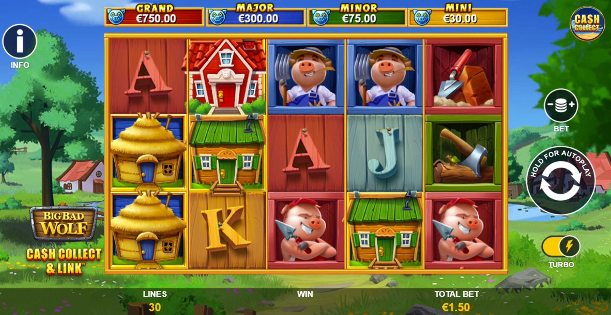 big bad wolf cash collect and link slot