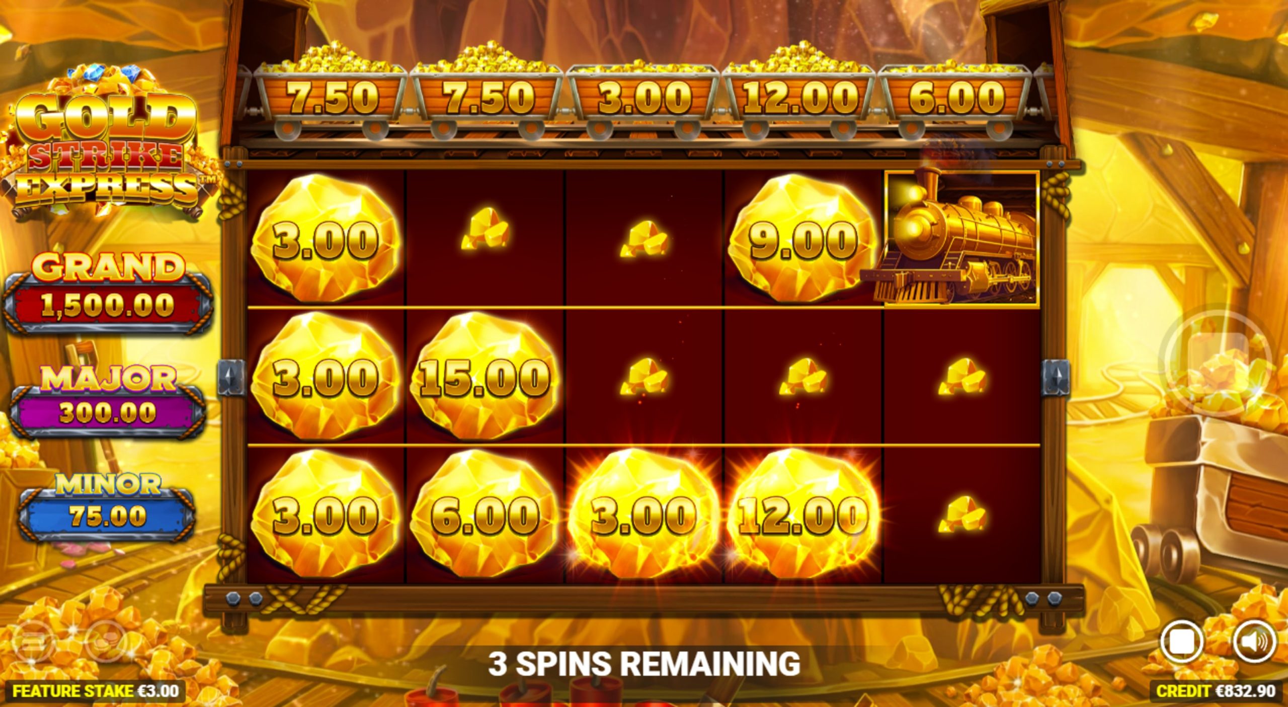 gold strike express bonus