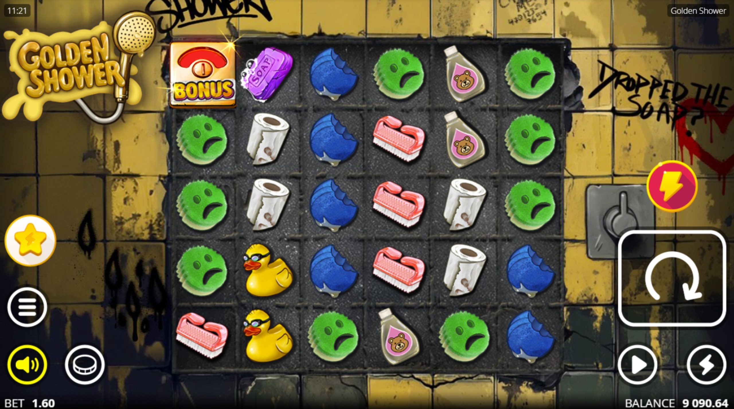 golden shower slot