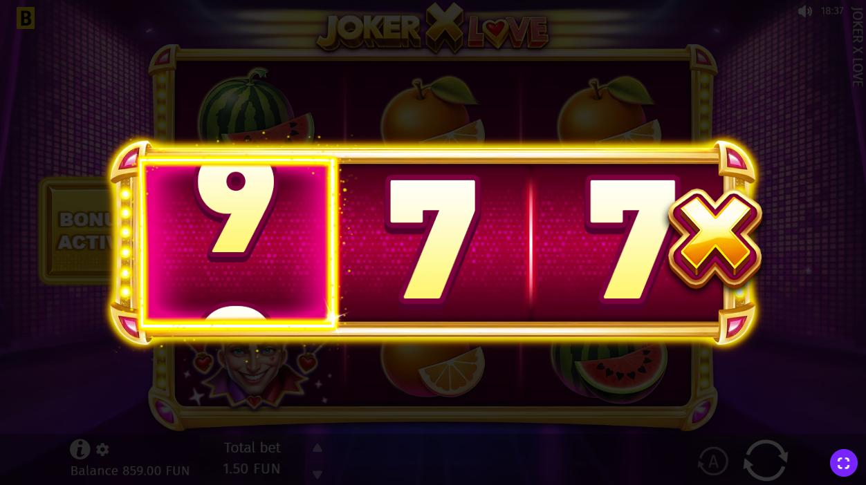joker x love bonus