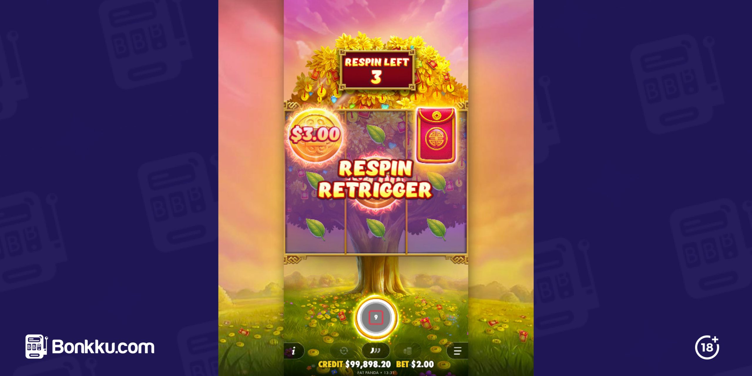 lucky fortune tree bonus