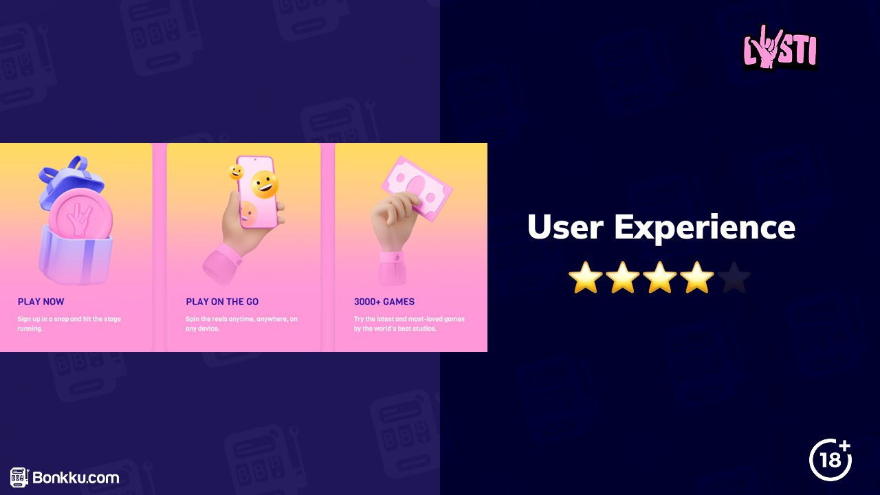 lysti casino user experience