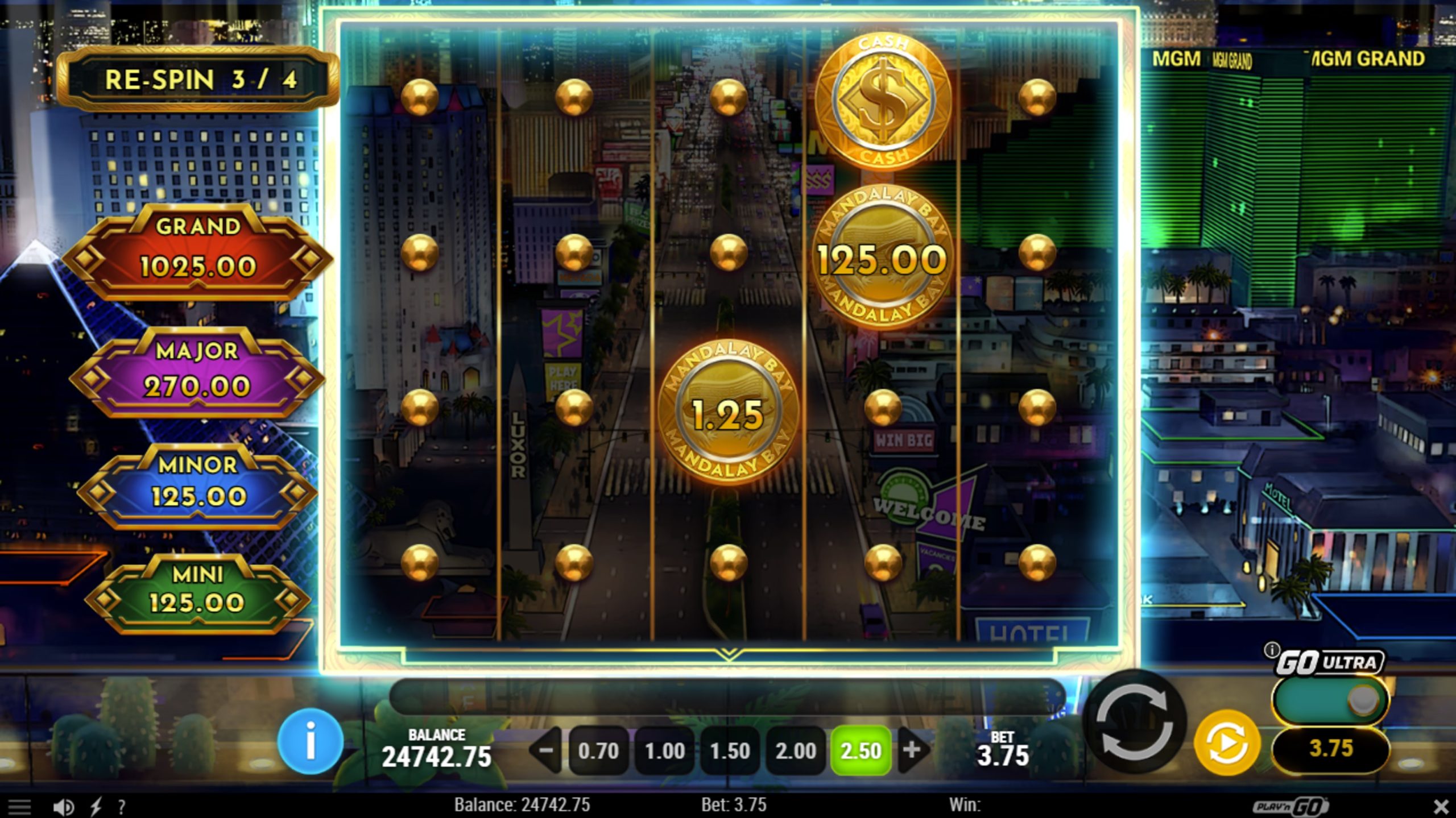 mandalay bay riches bonus
