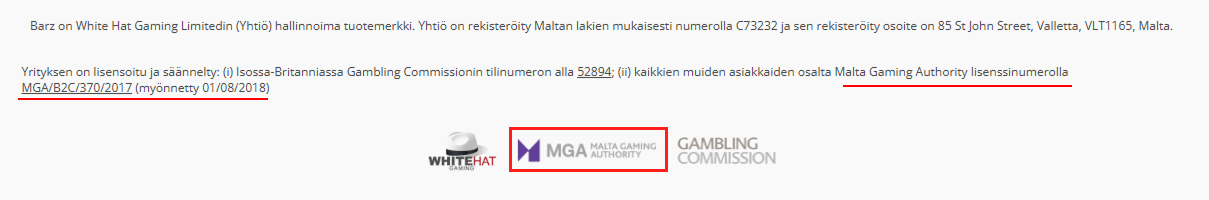 mga-lisenssin tarkistaminen