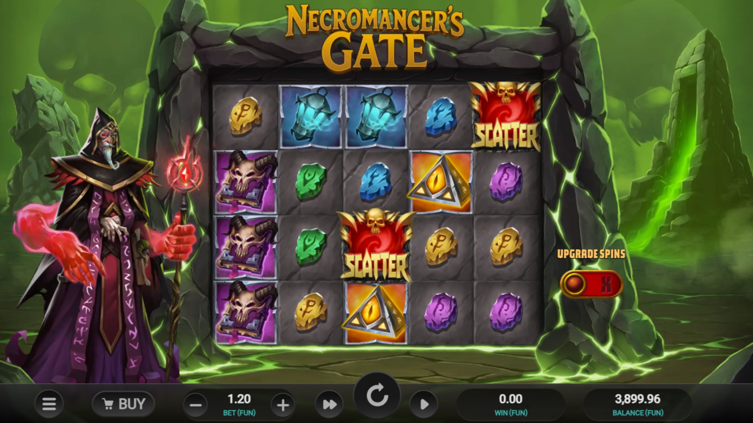 necromancers gate slot