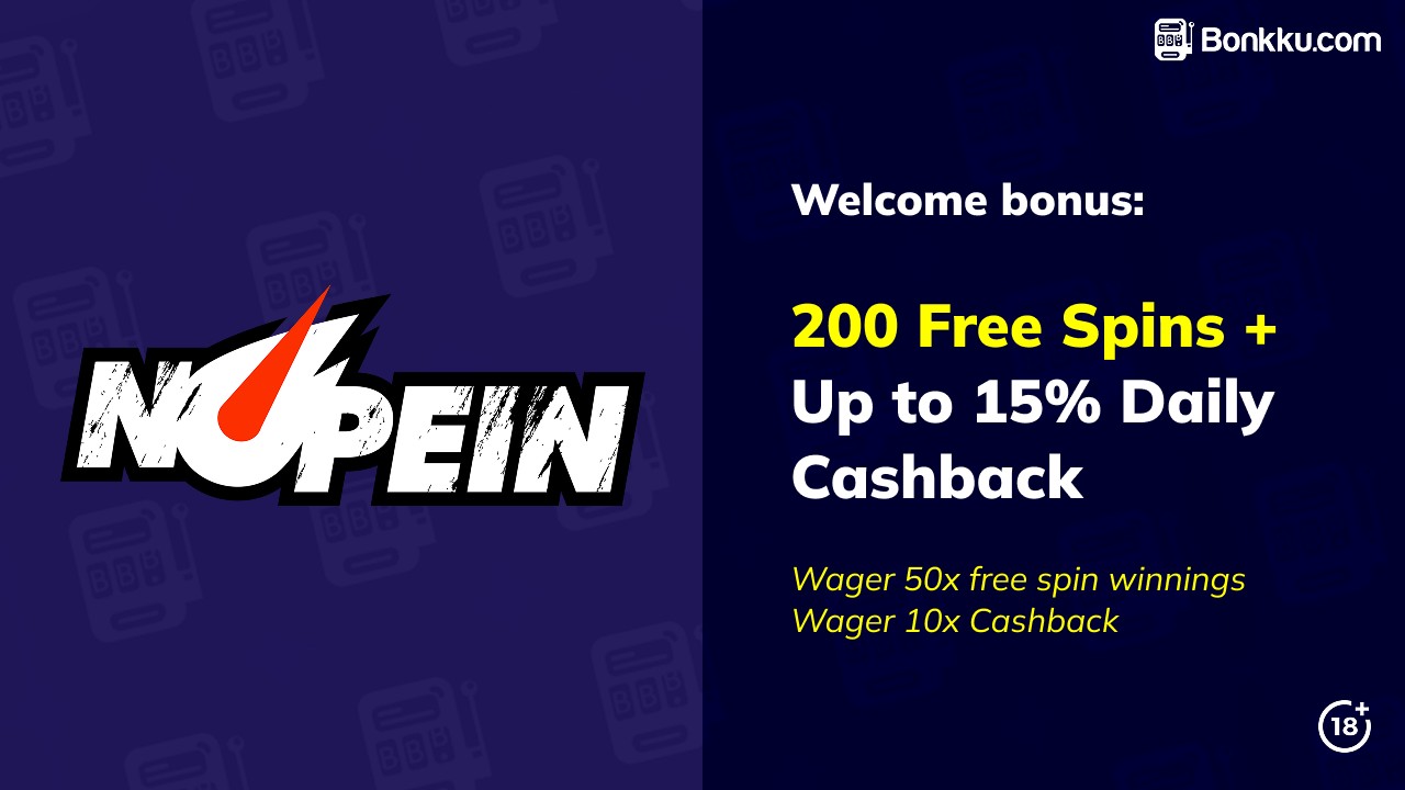 nopein casino welcome bonus