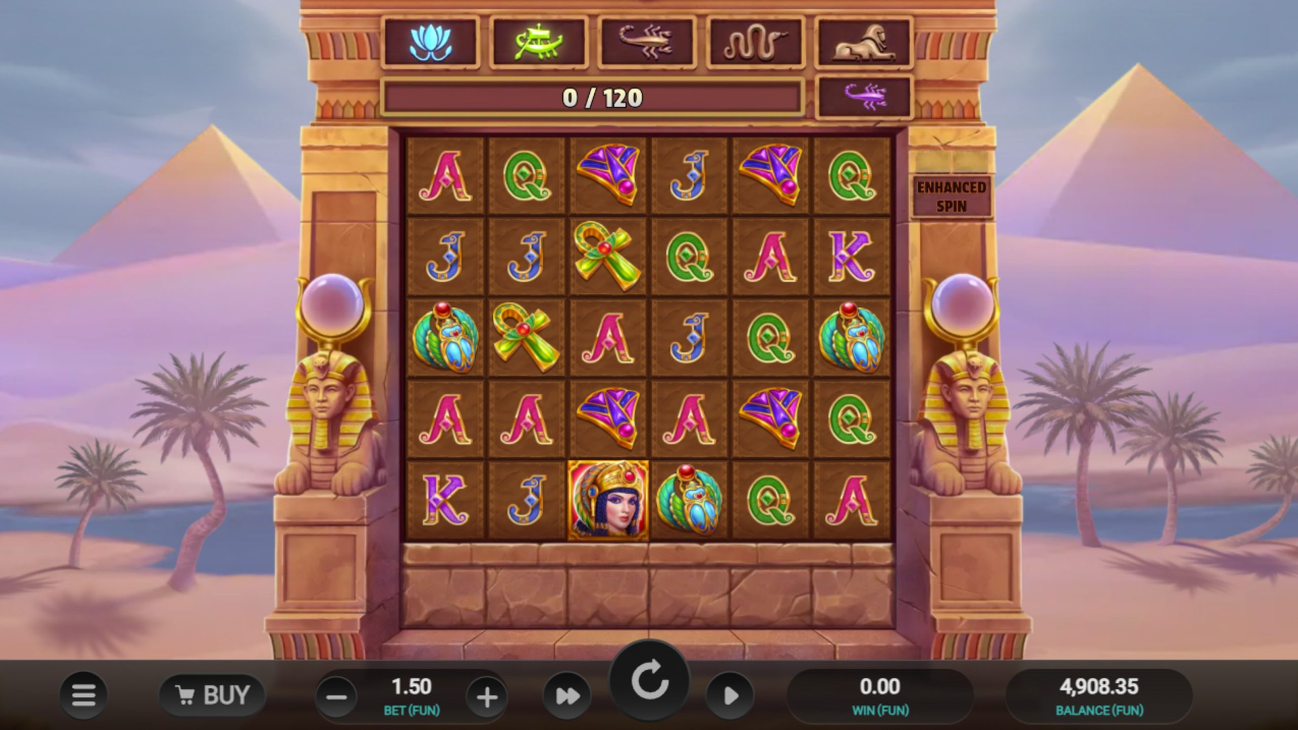 pharaohs last wish slot