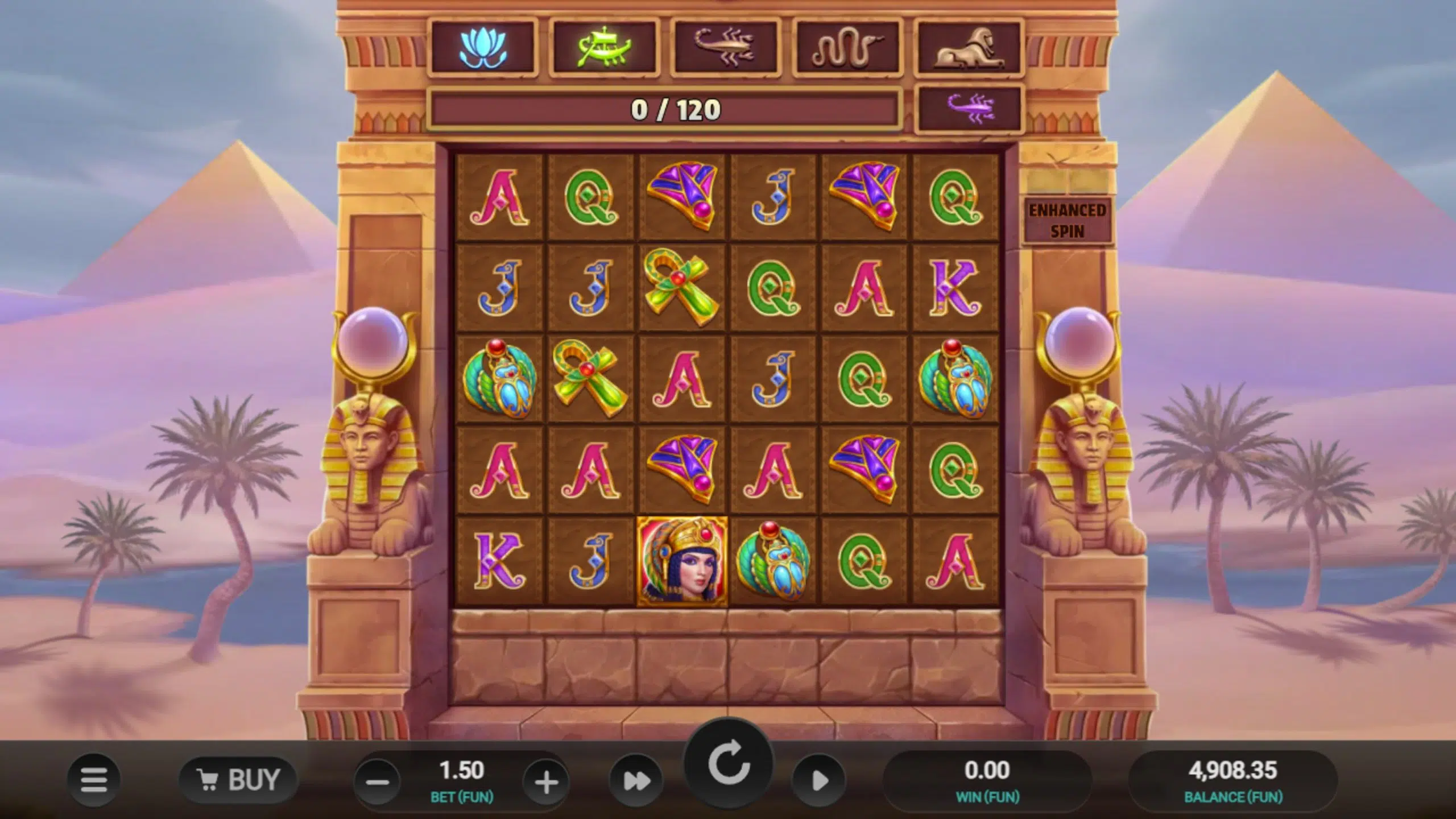 pharaohs last wish slot