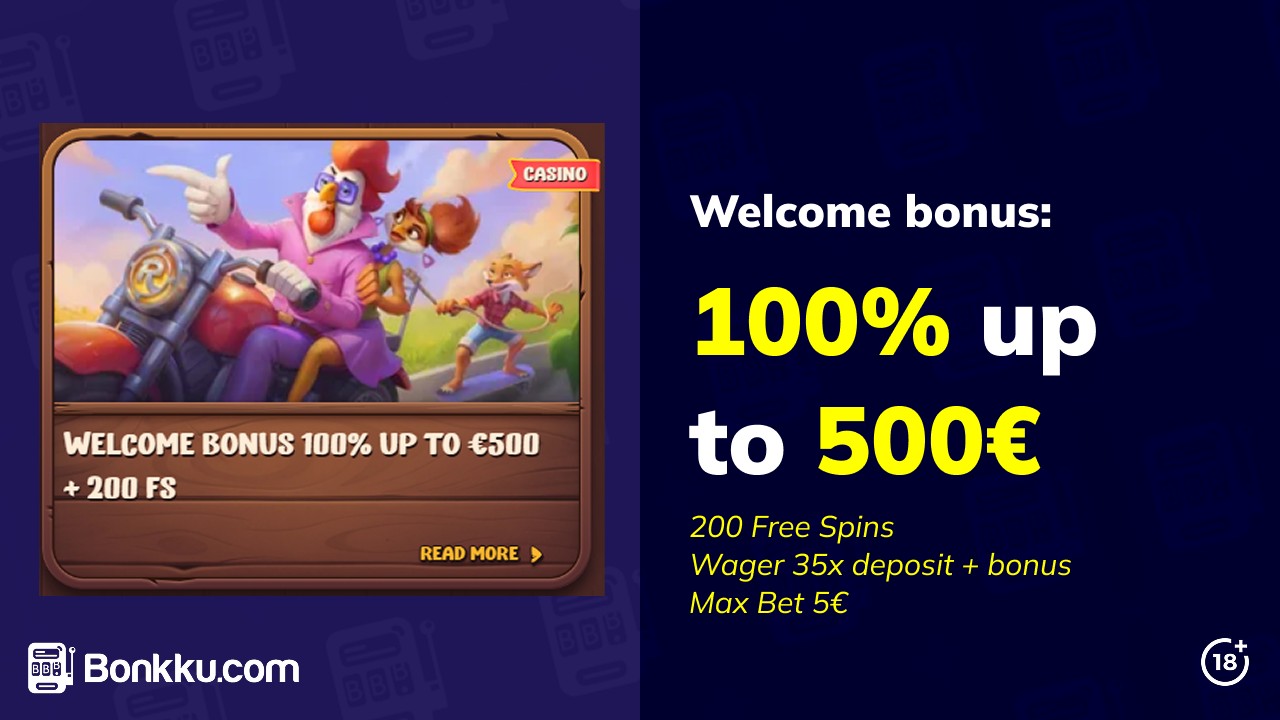 roostino casino welcome bonus