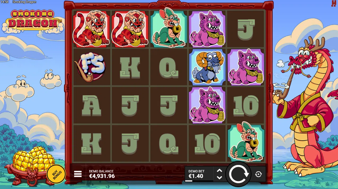 smoking dragon slot