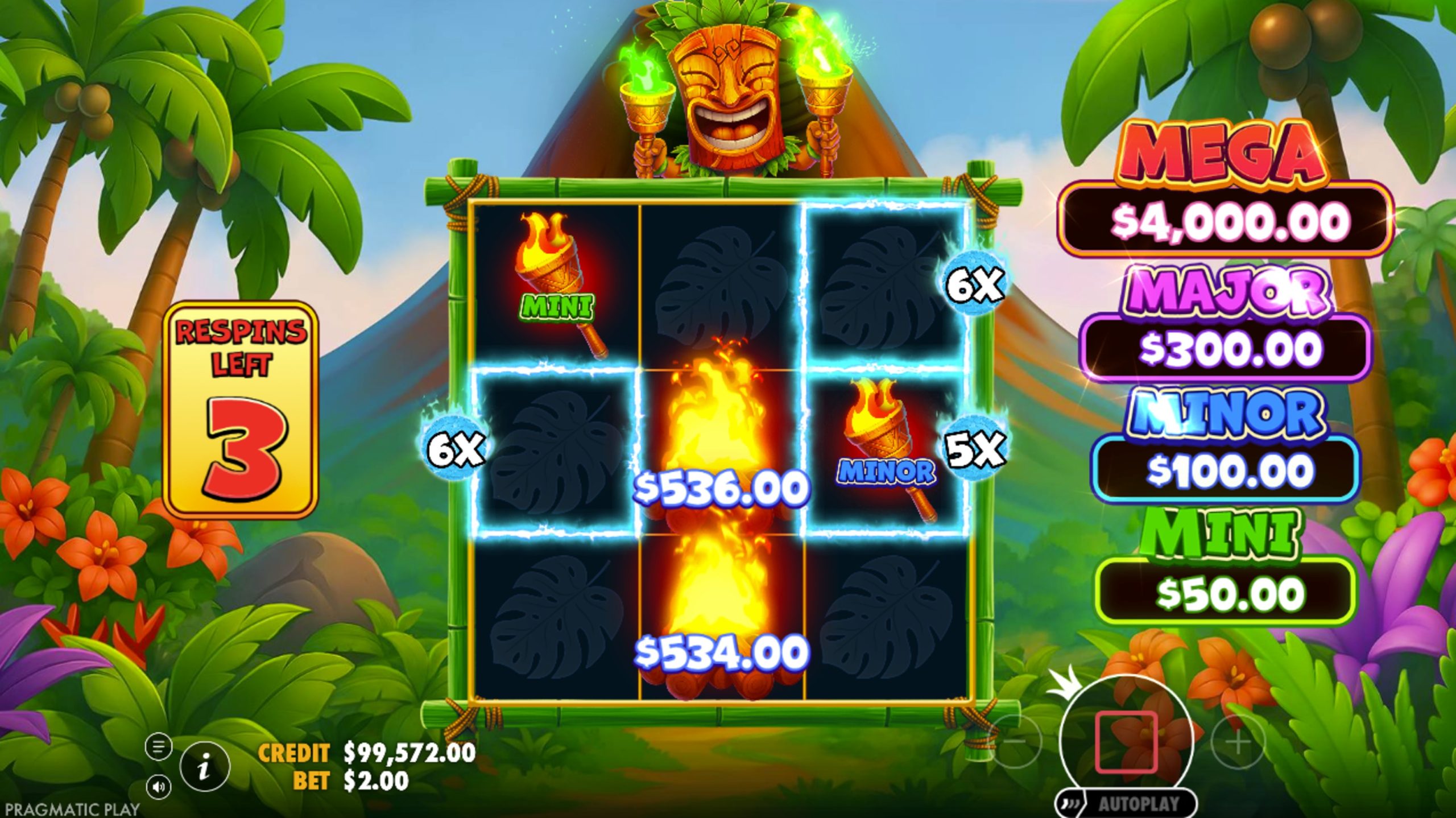super tiki strike bonus
