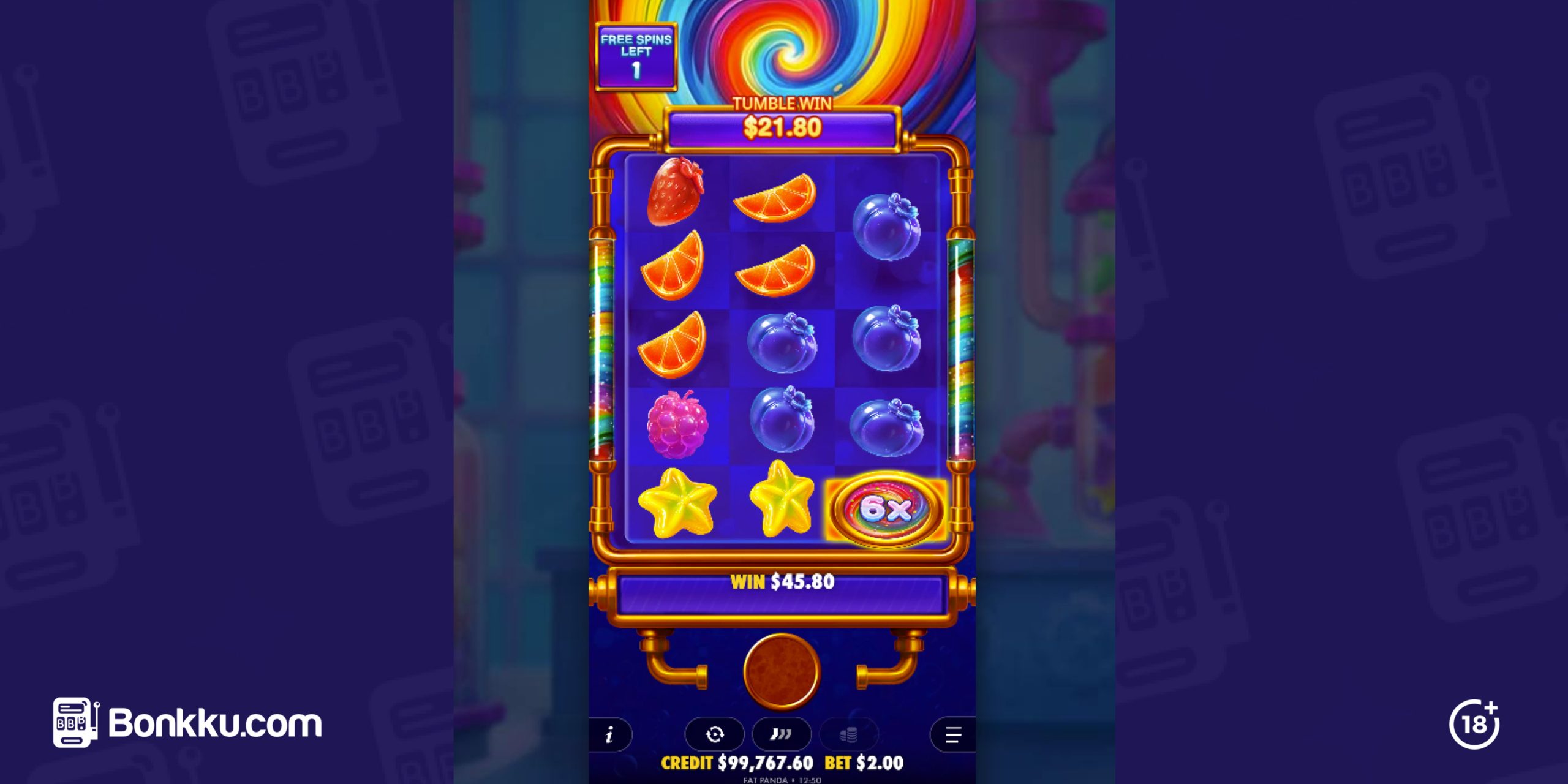 sweet burst bonus