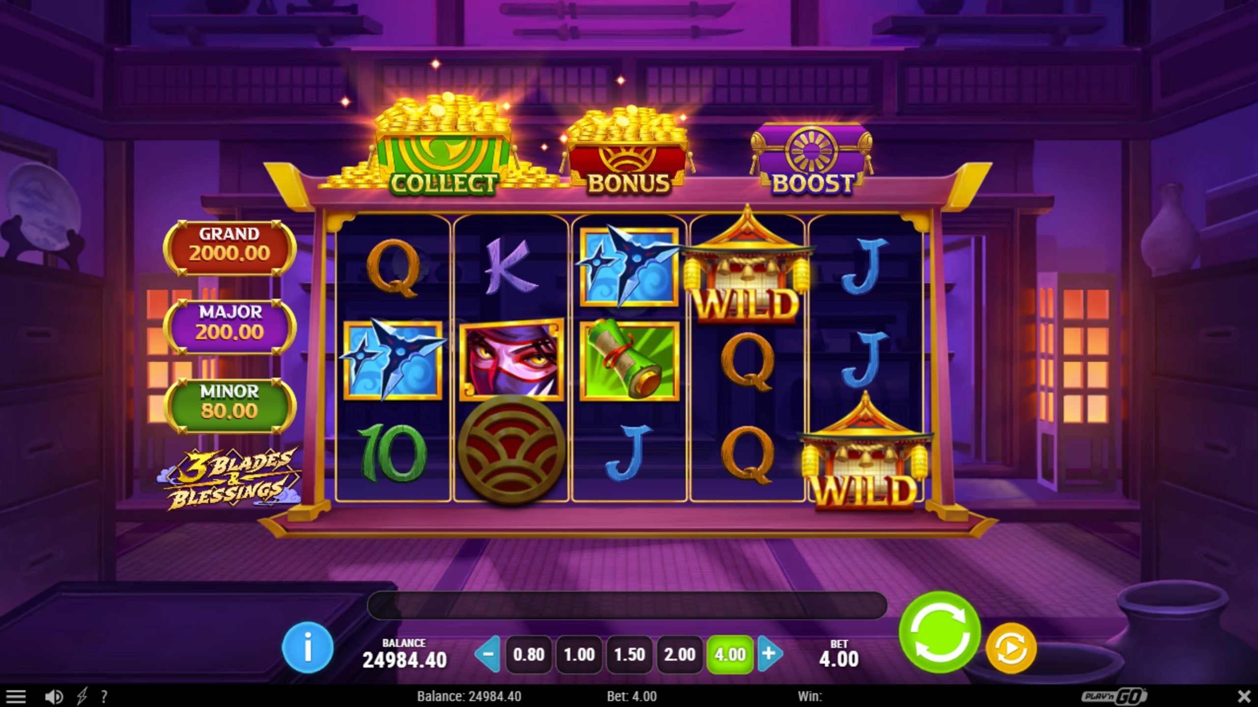 3 blades and blessings slot