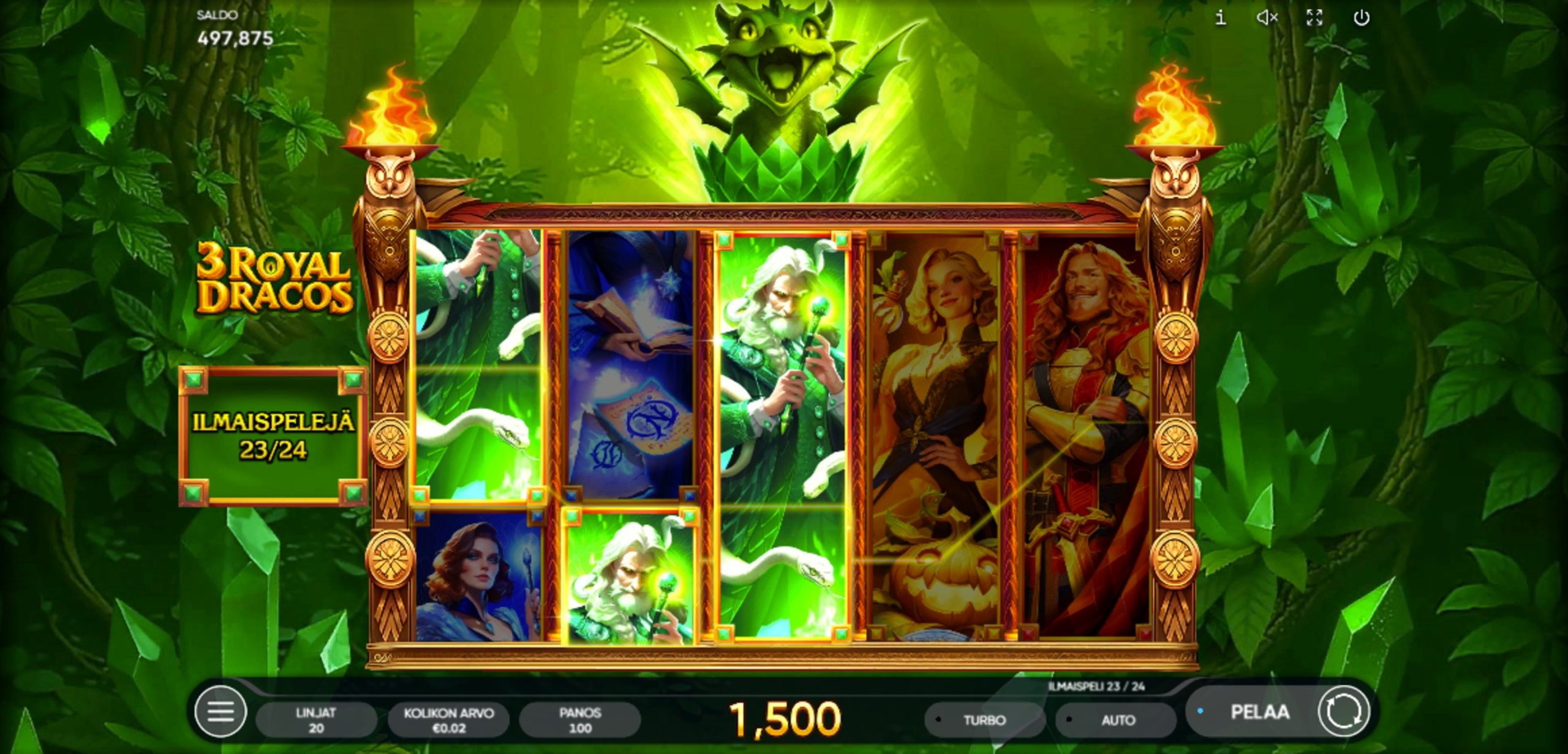 3 royal dracos bonus