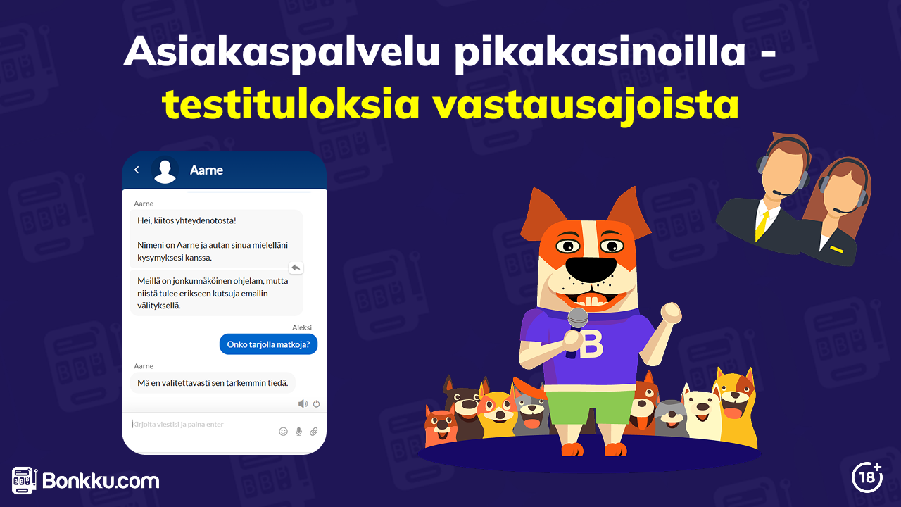 Pikakasinoiden asiakaspalvelu