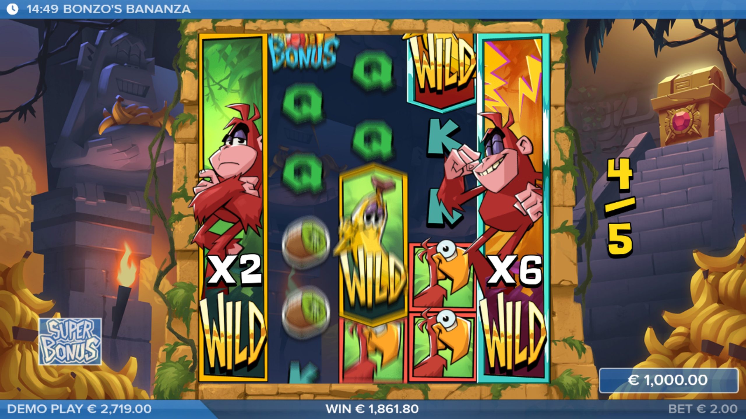 bonzos bananza bonus