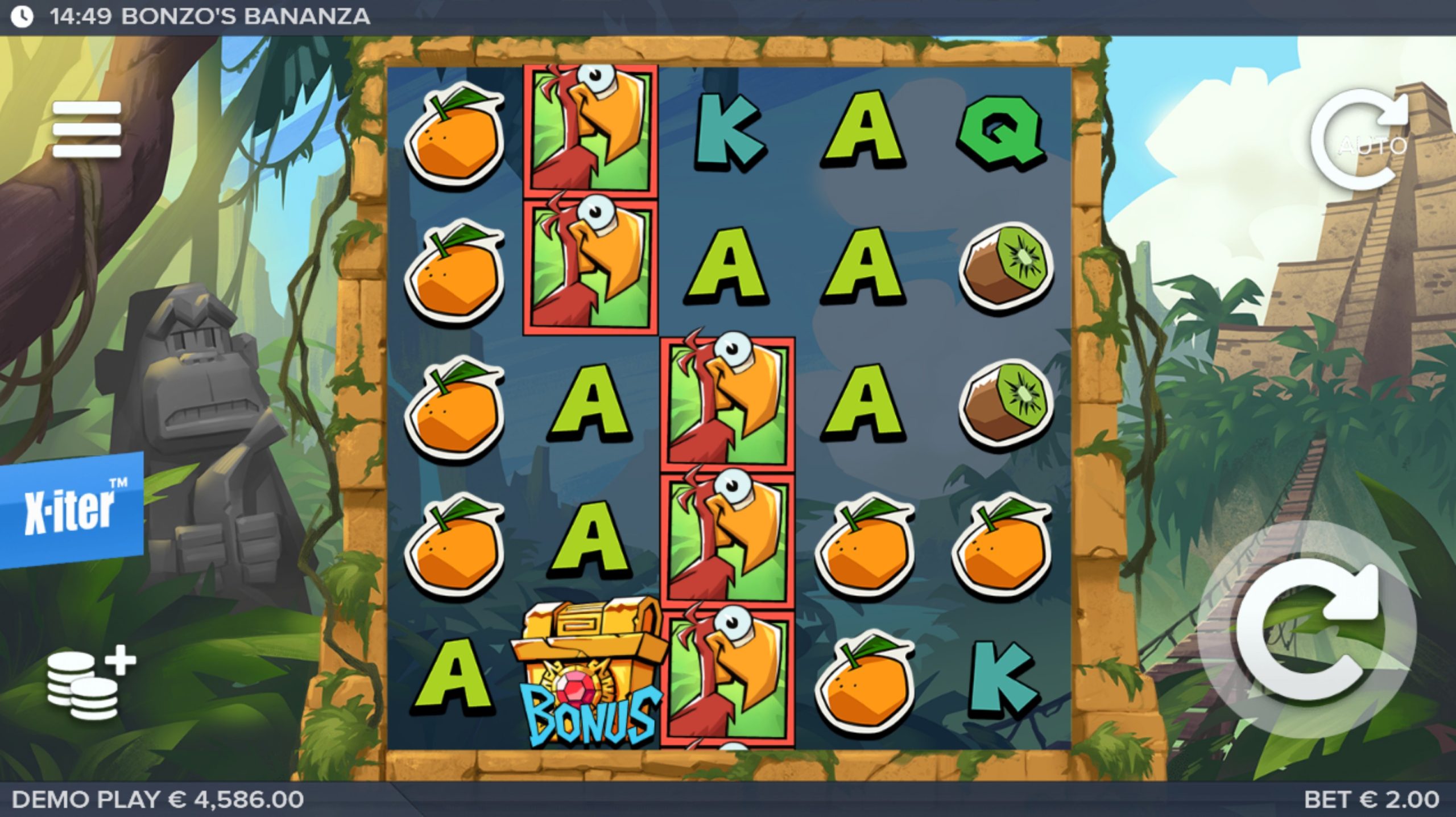 bonzos bananza slot