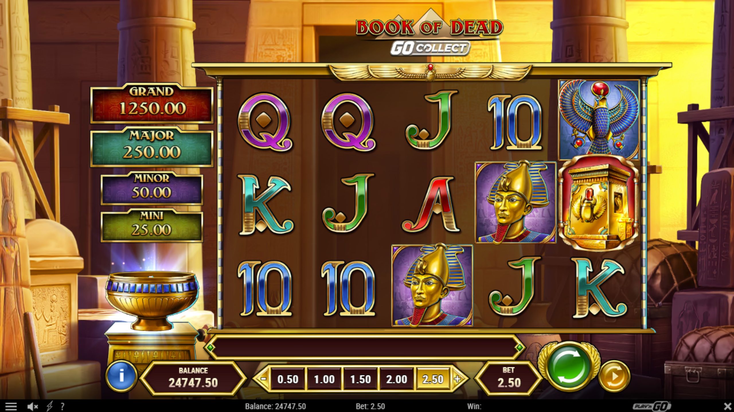 book of dead go collect slot