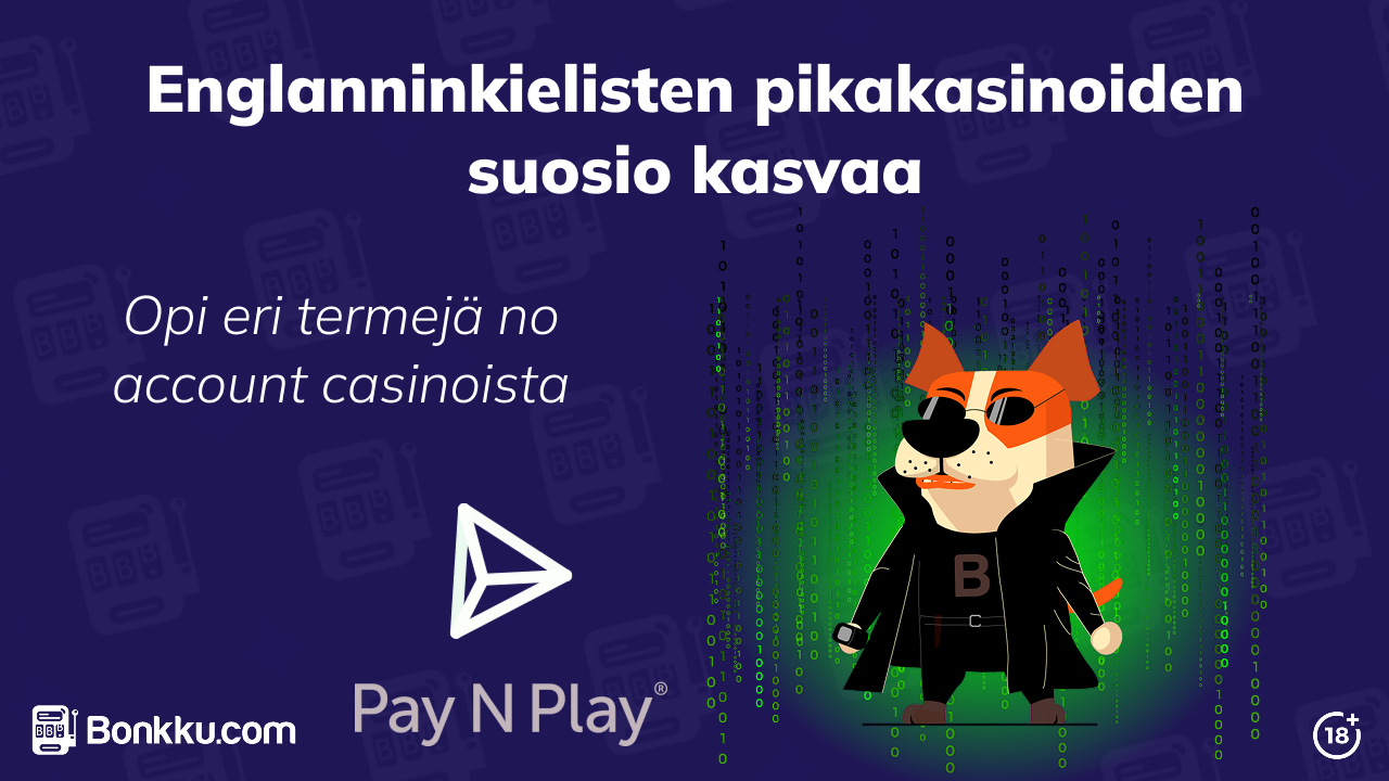 No account casino pikakasinoiden suosio