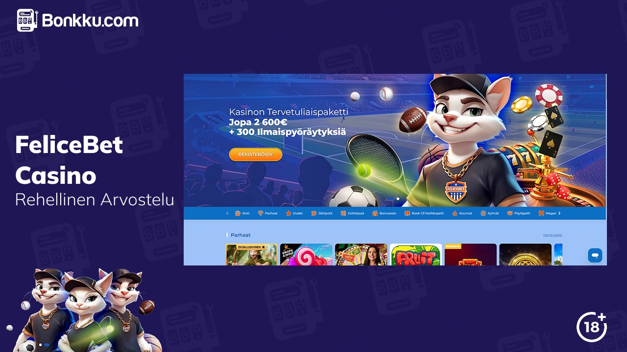 felicebet casino arvostelu