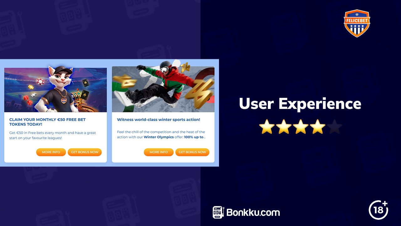 felicebet user experience