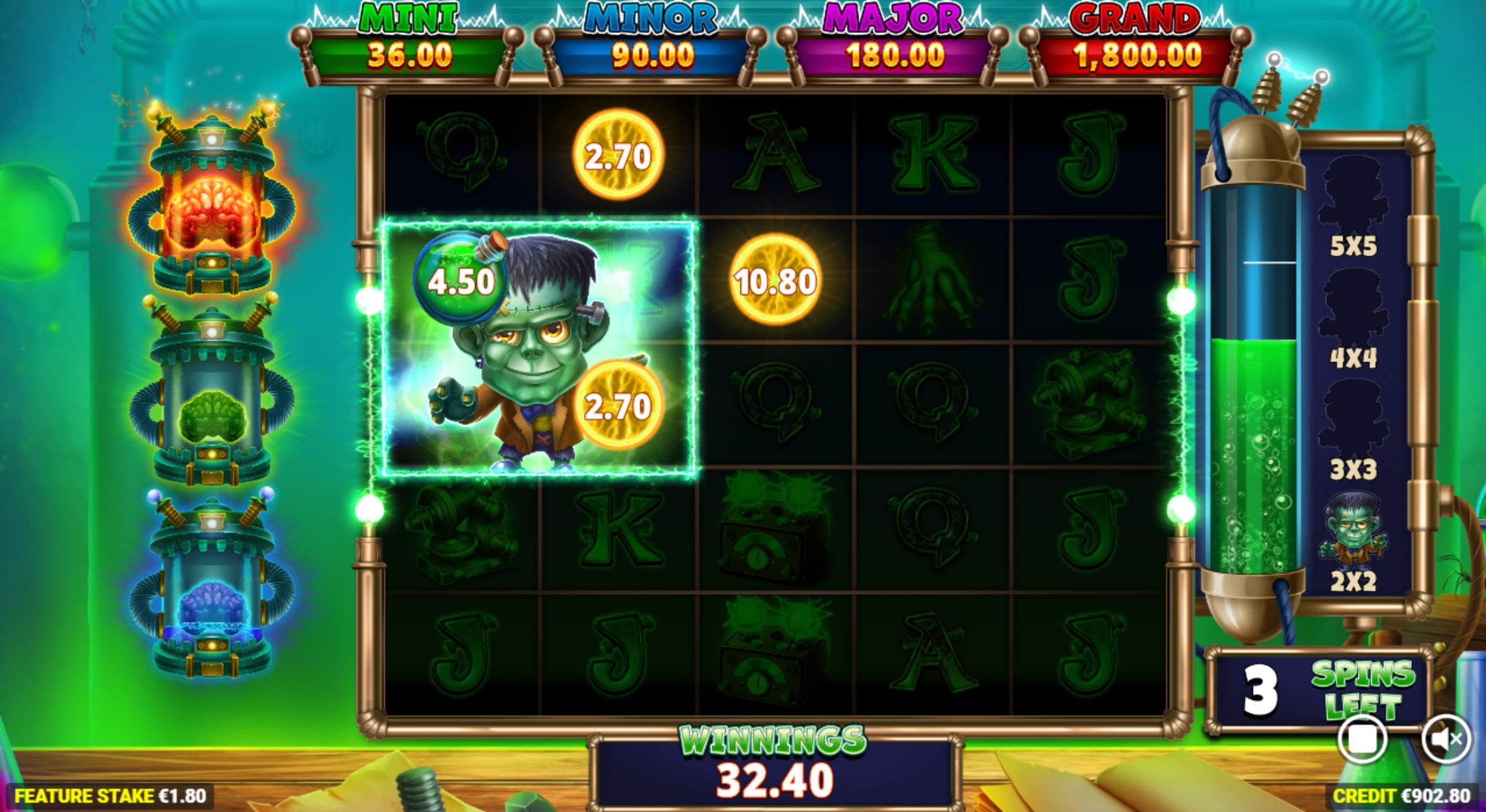 frankensteins fortune bonus