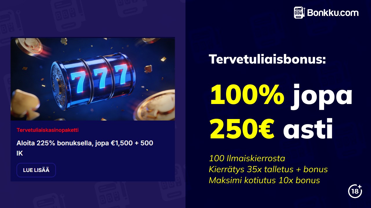 gladiatorsbet casino tervetuliaisbonus