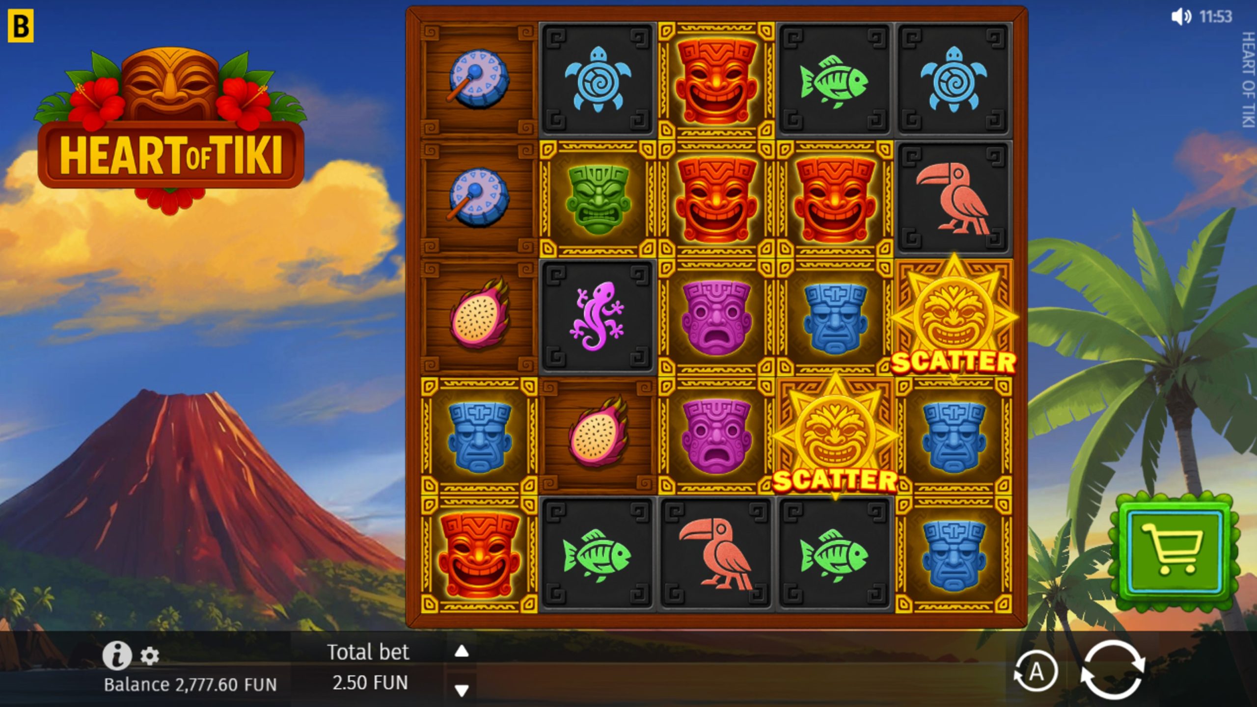 heart of tiki slot