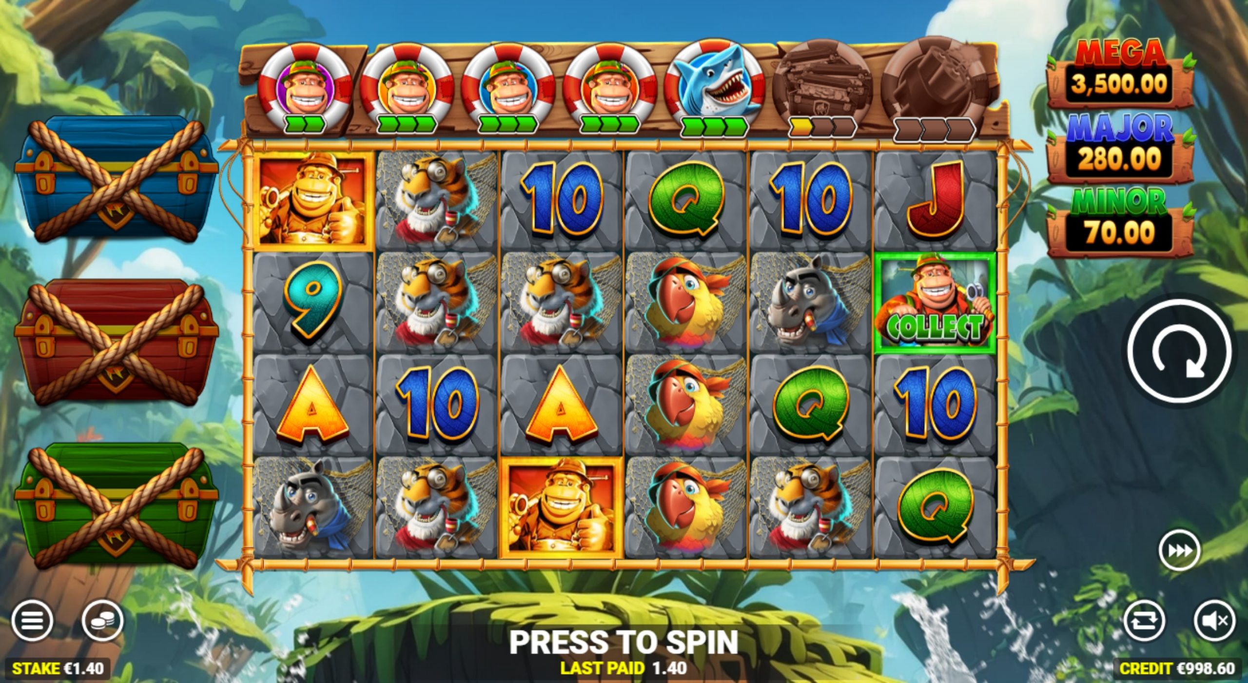 king kong splash slot