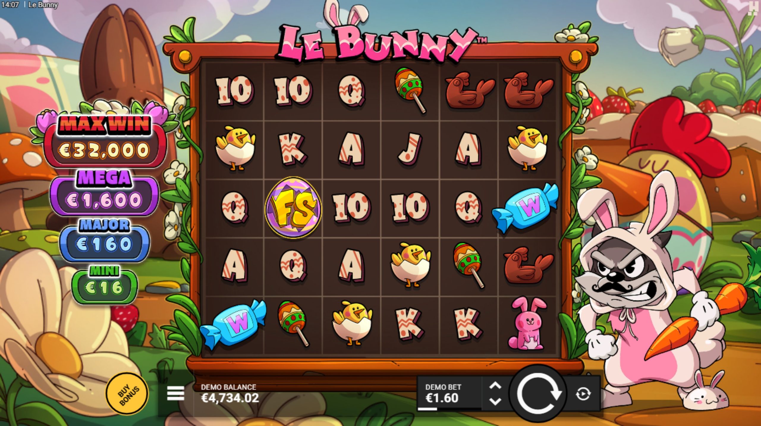 le bunny slot