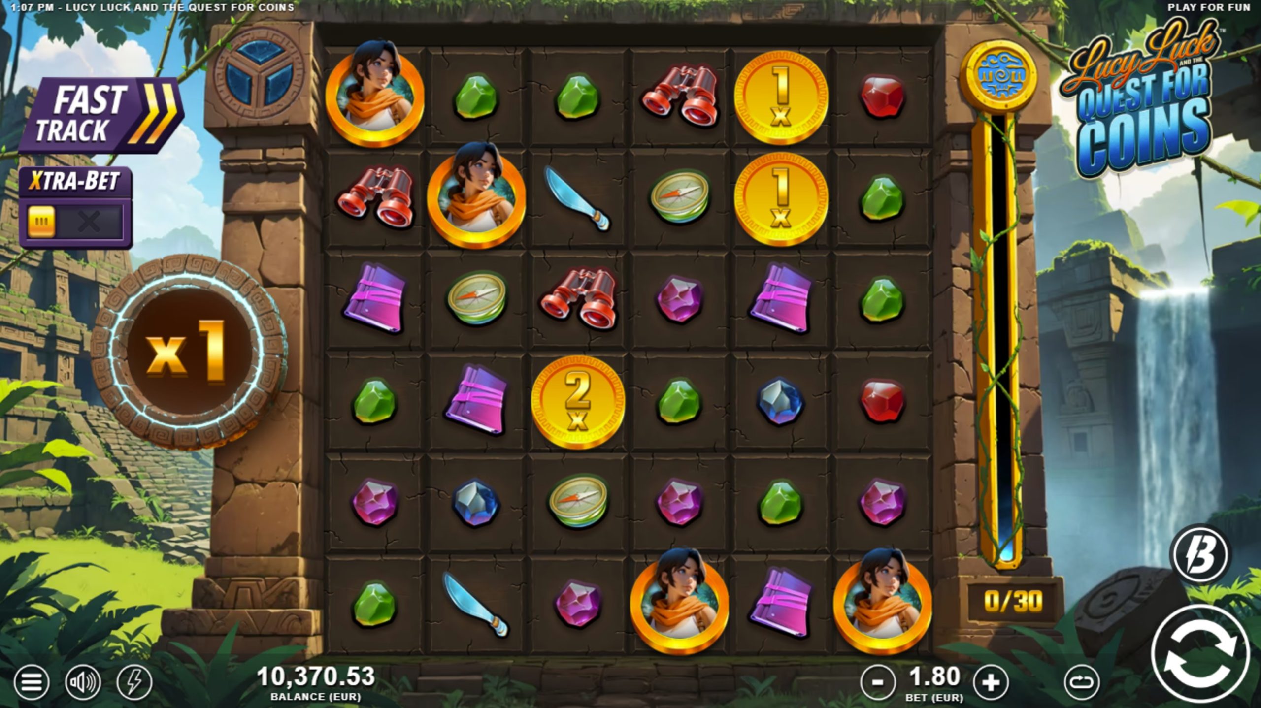 lucy luck and the quest for coins slot