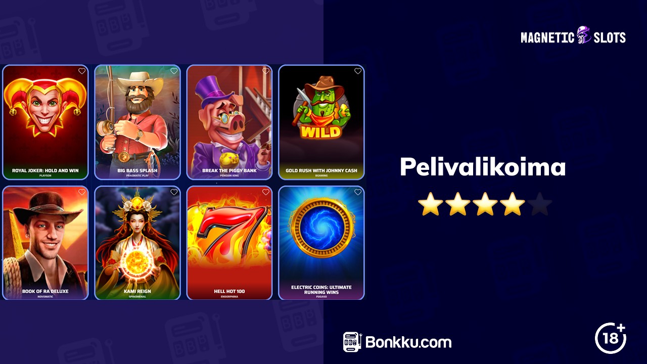 magnetic slots pelivalikoima