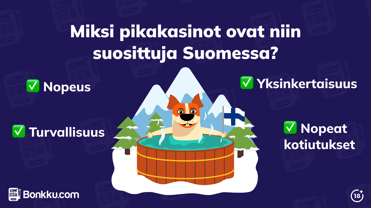 Miksi pikakasinot ovat niin suosittuja Suomessa?
