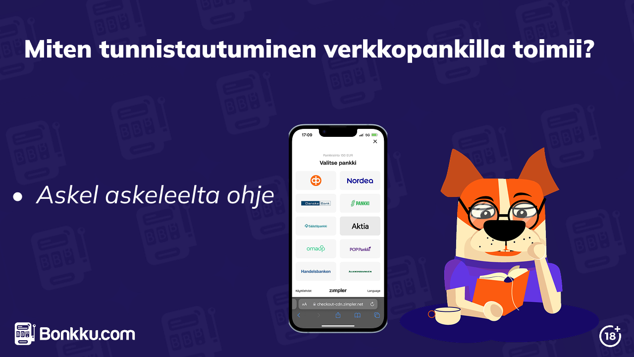 Verkkopankkitunnistautuminen pikakasino