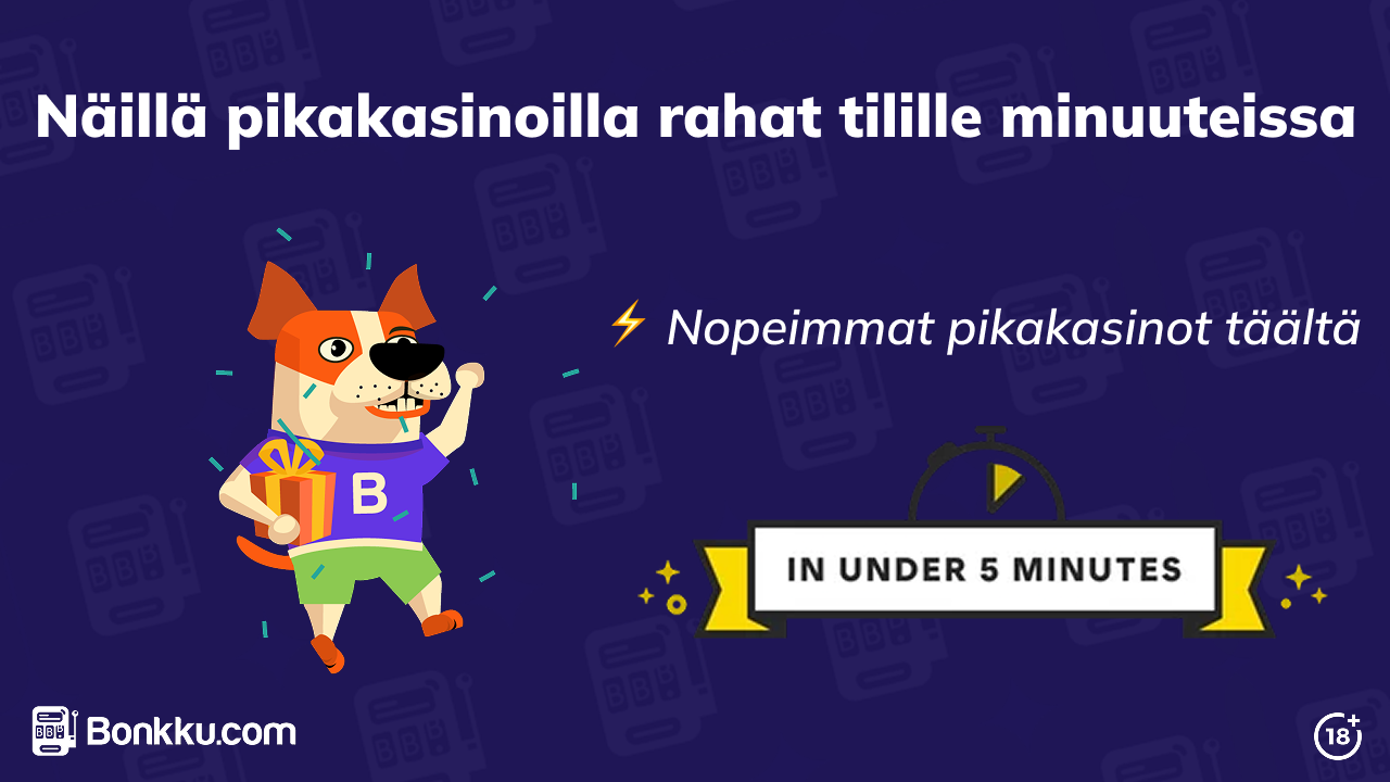 Nopeimmat kotiutukset pikakasinoilla