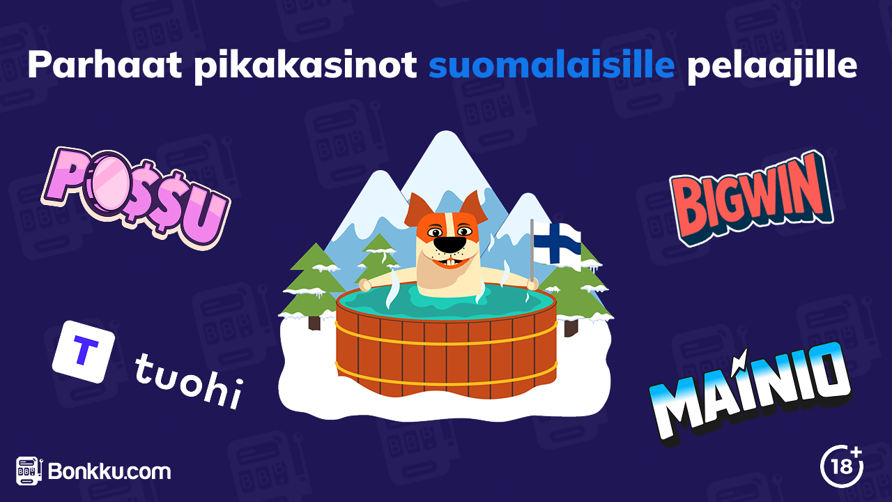 Parhaat pikakasinot suomalaisille