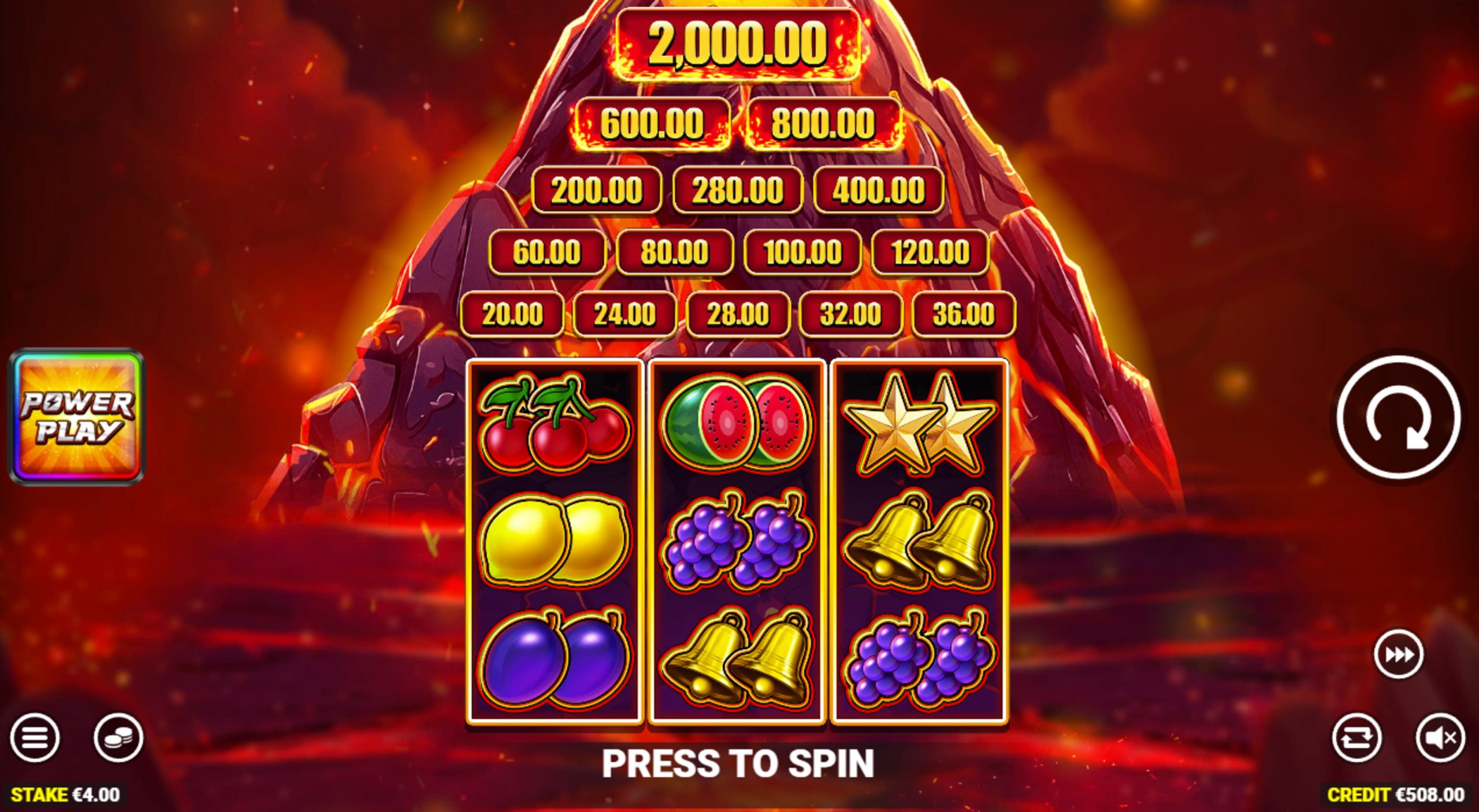 red hot eruption slot