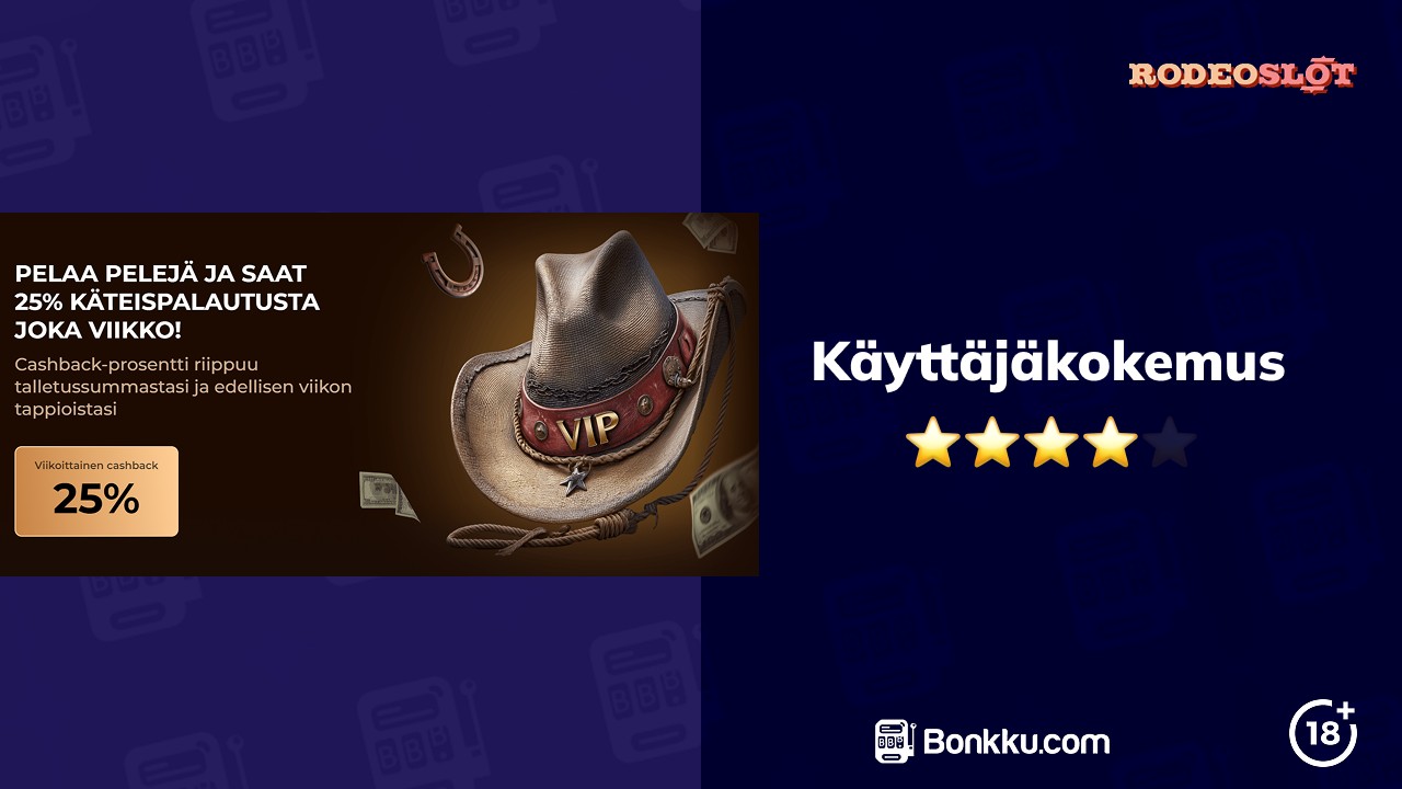 rodeoslot käyttäjäkokemus