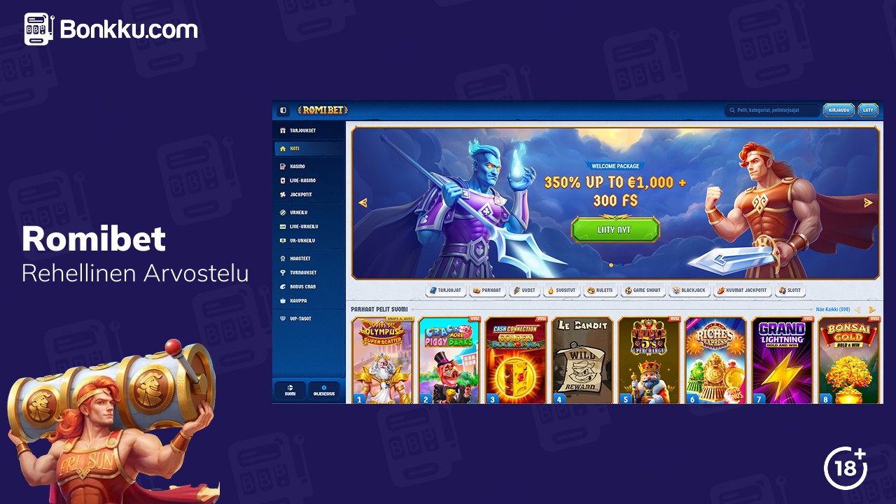 romibet casino arvostelu